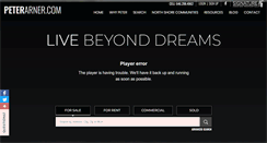 Desktop Screenshot of peterarner.com